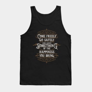 Dracula: Come freely... Tank Top